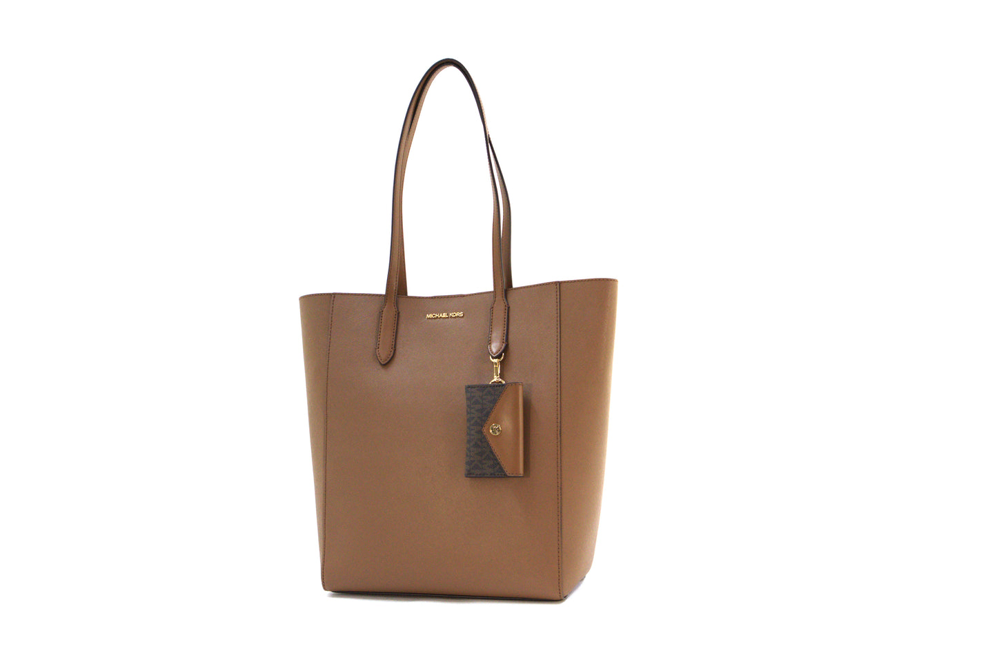 MICHAEL KORS 35F4G2VT7T VINCENT LARGE TOTE WITH CARD ATTACH LUGGAGE