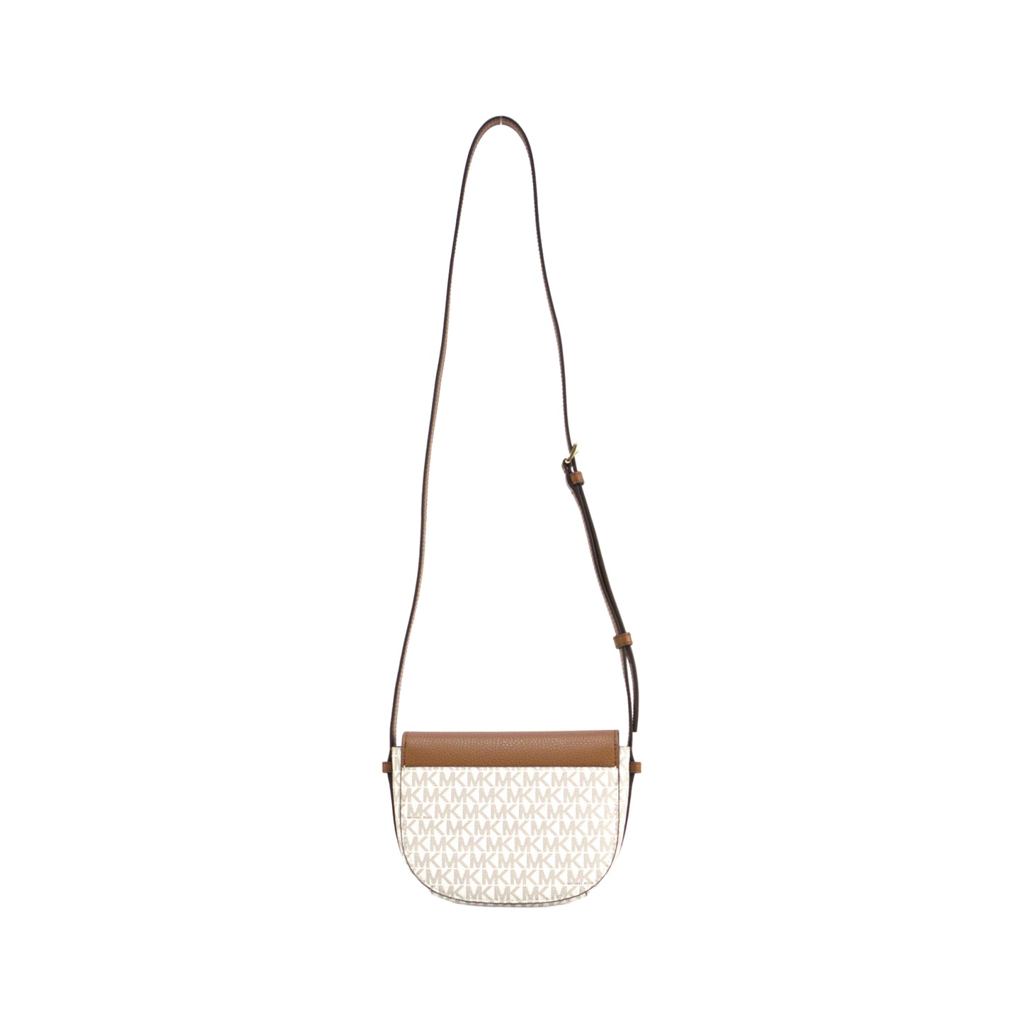 MICHAEL KORS 35F4G6RC1B REED SM SADDLE XBODY VANILLA