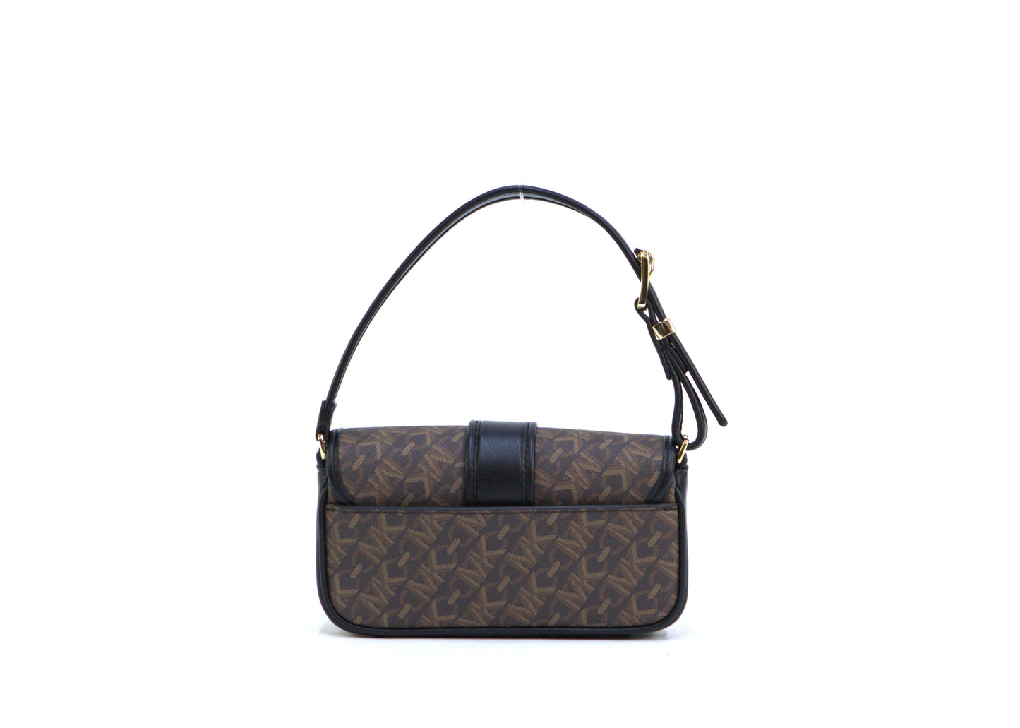 MICHAEL KORS 32F4GBAU0B COLBY EXTRA SMALL POUCHETTE BROWN/BLACK