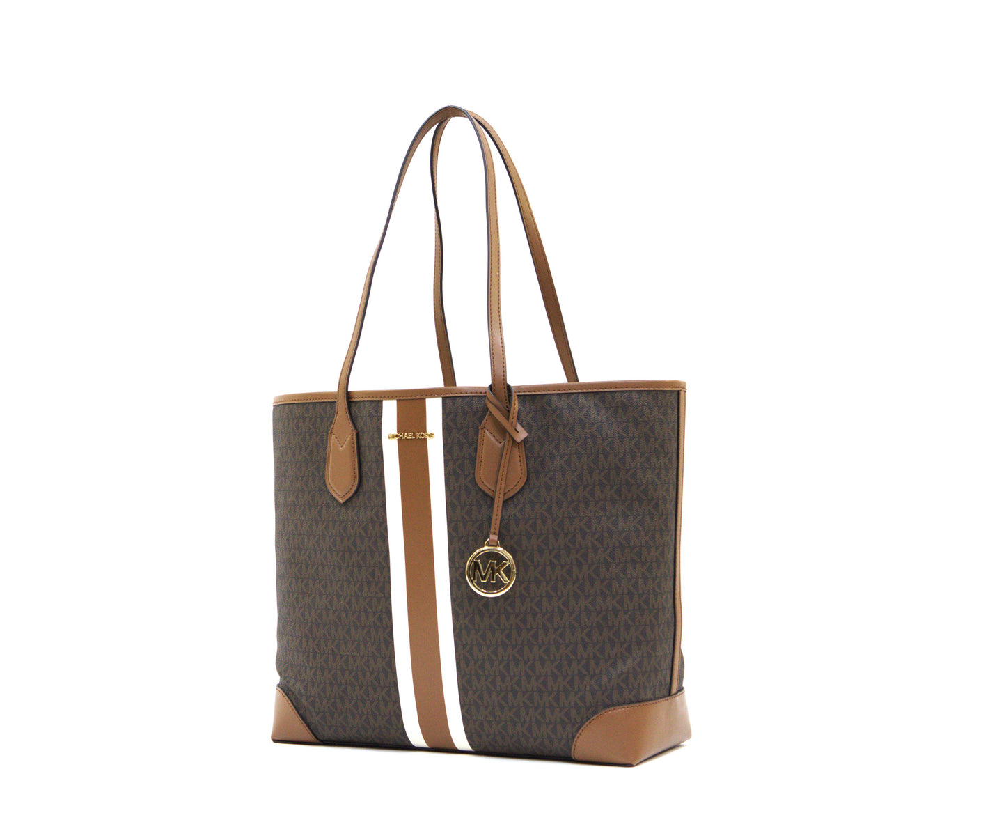 MICHAEL KORS 35R5GV0T7V EVA LARGE TOTE BROWN