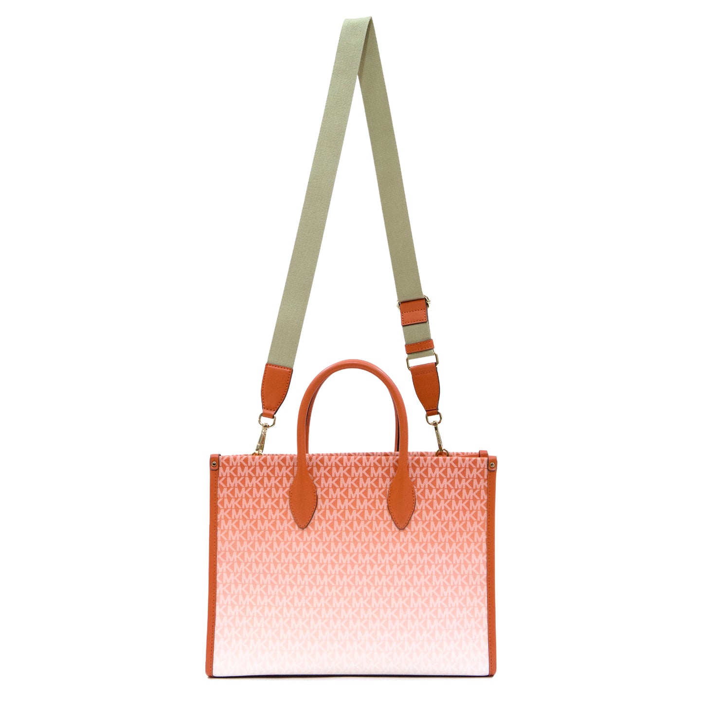 MICHAEL KORS 35S4G7ZT2B MIRELLA MD EW TOTE RED CLAY