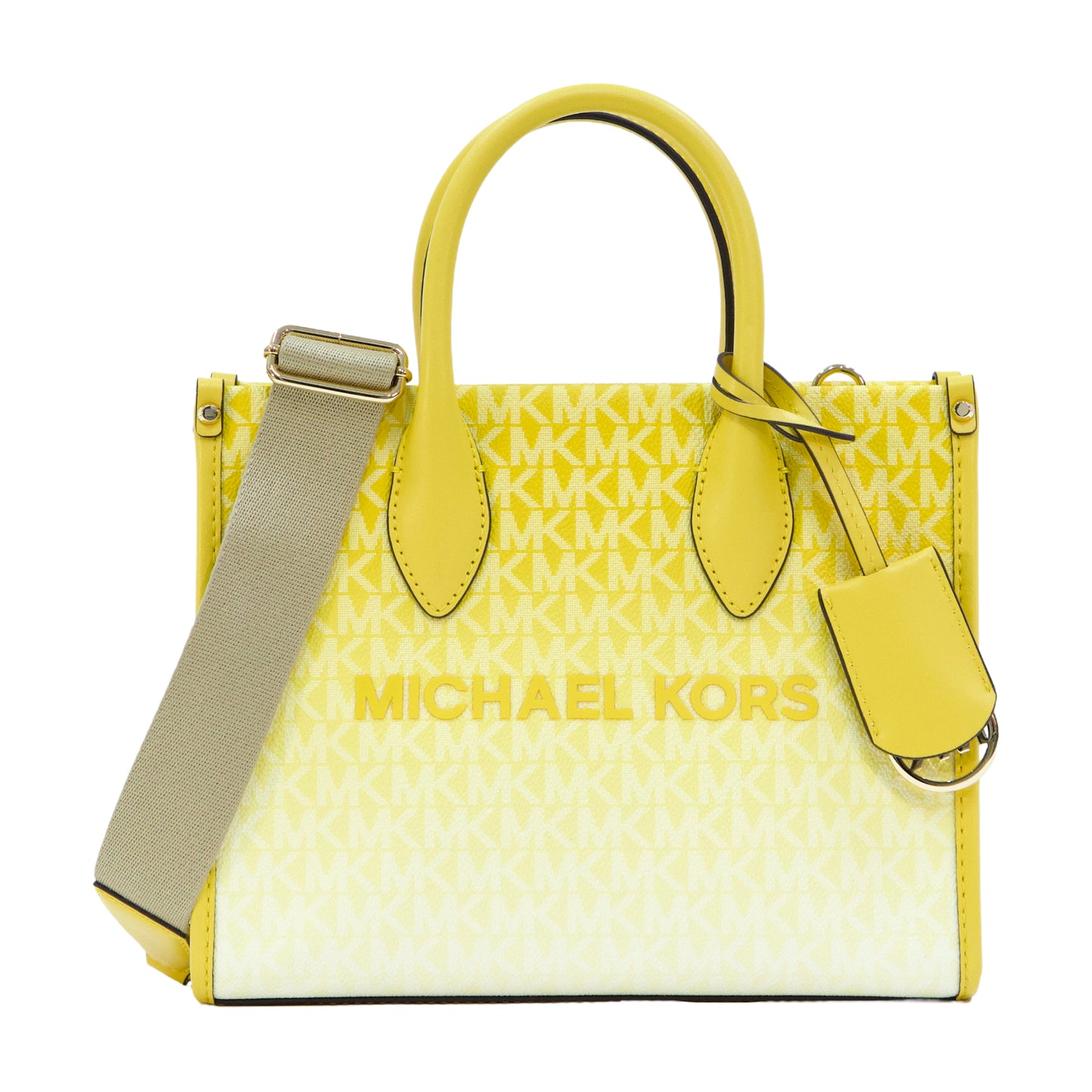 MICHAEL KORS 35S5G7ZT5V MIRELLA SM SHOPPER TZ CROSSBODY DAISY YELLOW
