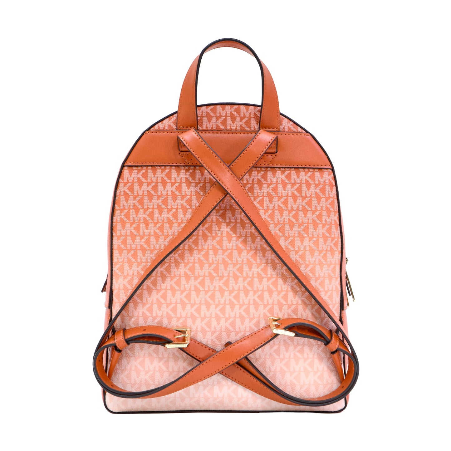 MICHAEL KORS 35S5G8TB2V JAYCEE MEDIUM ZIP POCKET BACKPACK RED CLAY