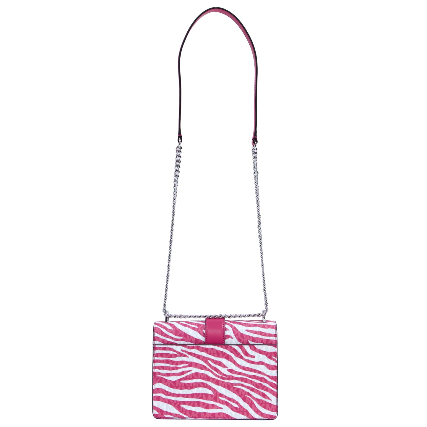 MICHAEL KORS 35S5SGRC1V GREENWICH SMALL FLAP CROSSBODY DRAGON FRUIT