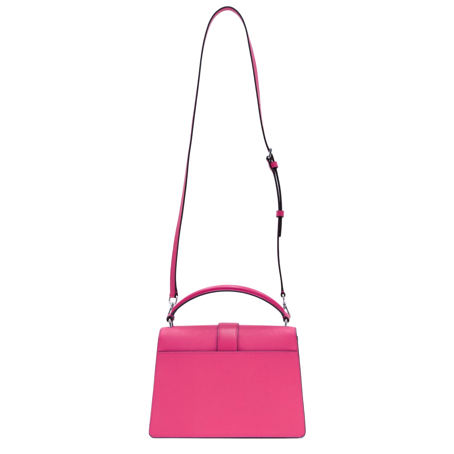 MICHAEL KORS 35S5SGRS2L GREENWICH MEDIUM SATCHEL LEATHER DRAGON FRUIT