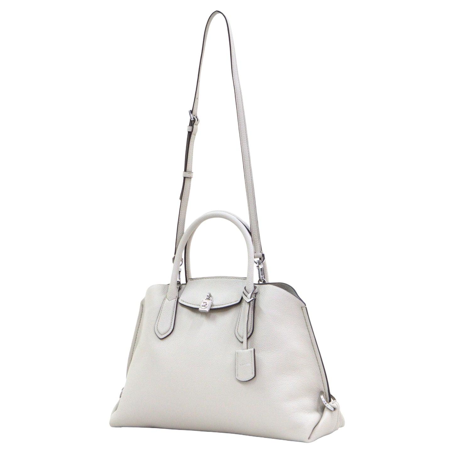 MICHAEL KORS 30F4S1DS3L SANDRA LARGE SATCHEL LIGHT SAND