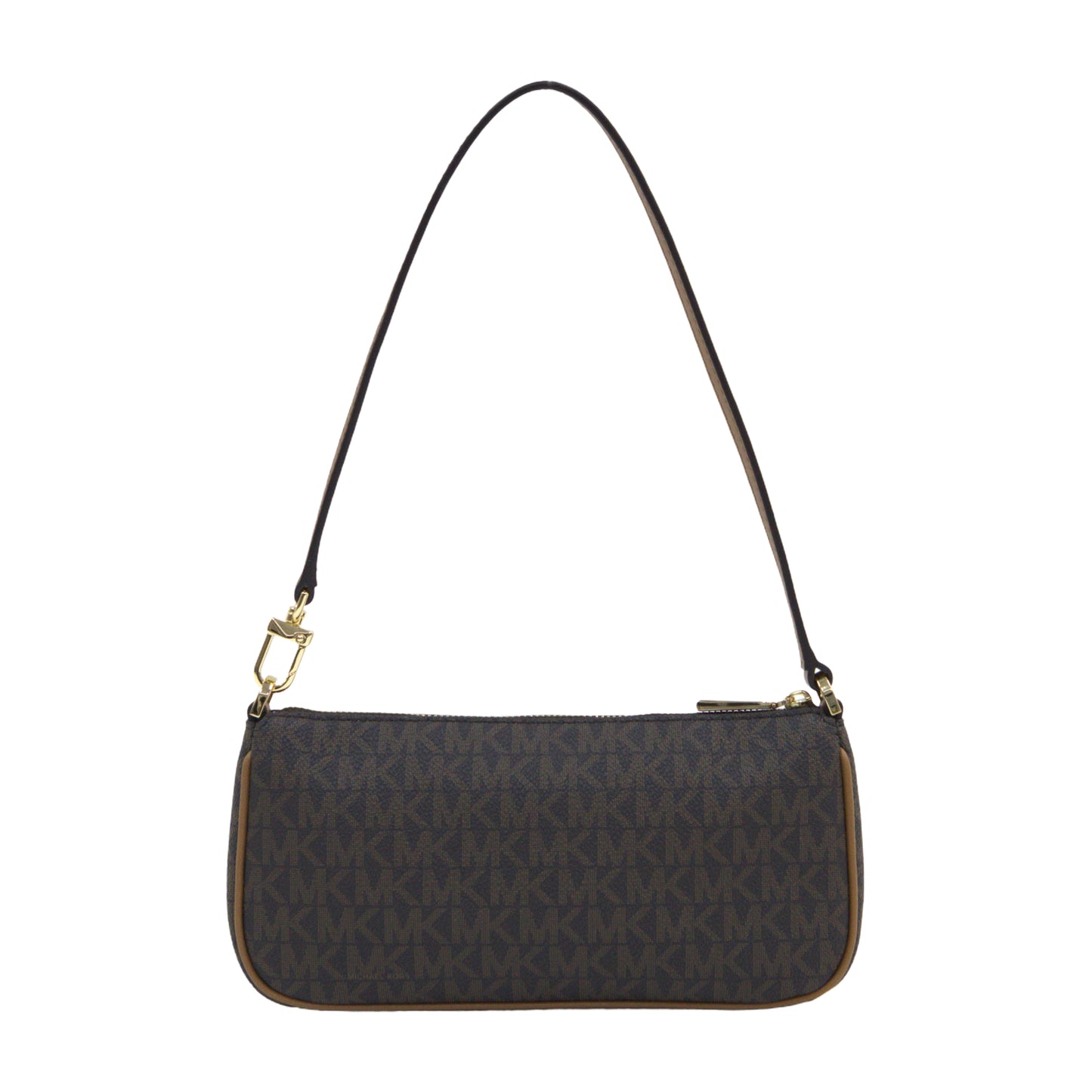 MICHAEL KORS 32S5GZCU1B ZOE SMALL CONVERTIBLE POUCHETTE BROWN/ACORN