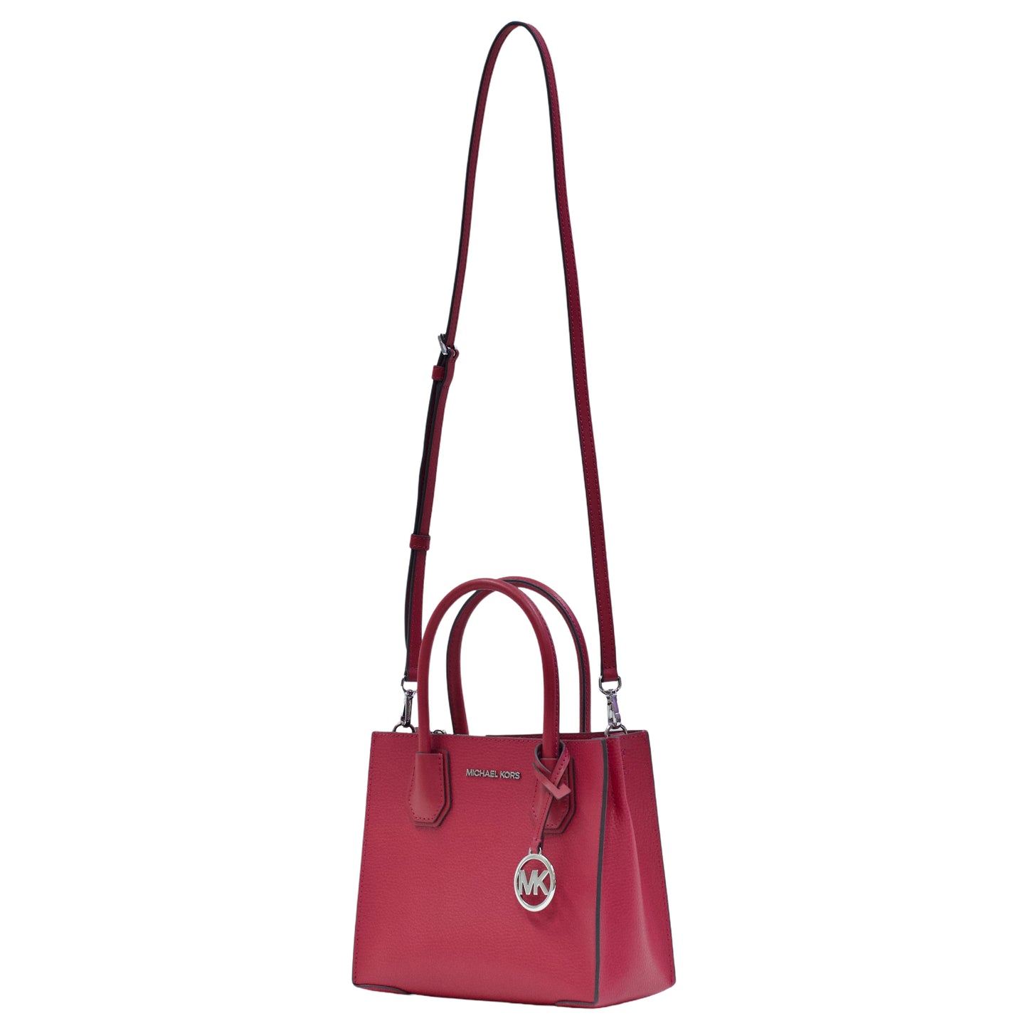 MICHAEL KORS 35F3SM9M2L MERCER MD MESSENGER DARK RASPBERRY