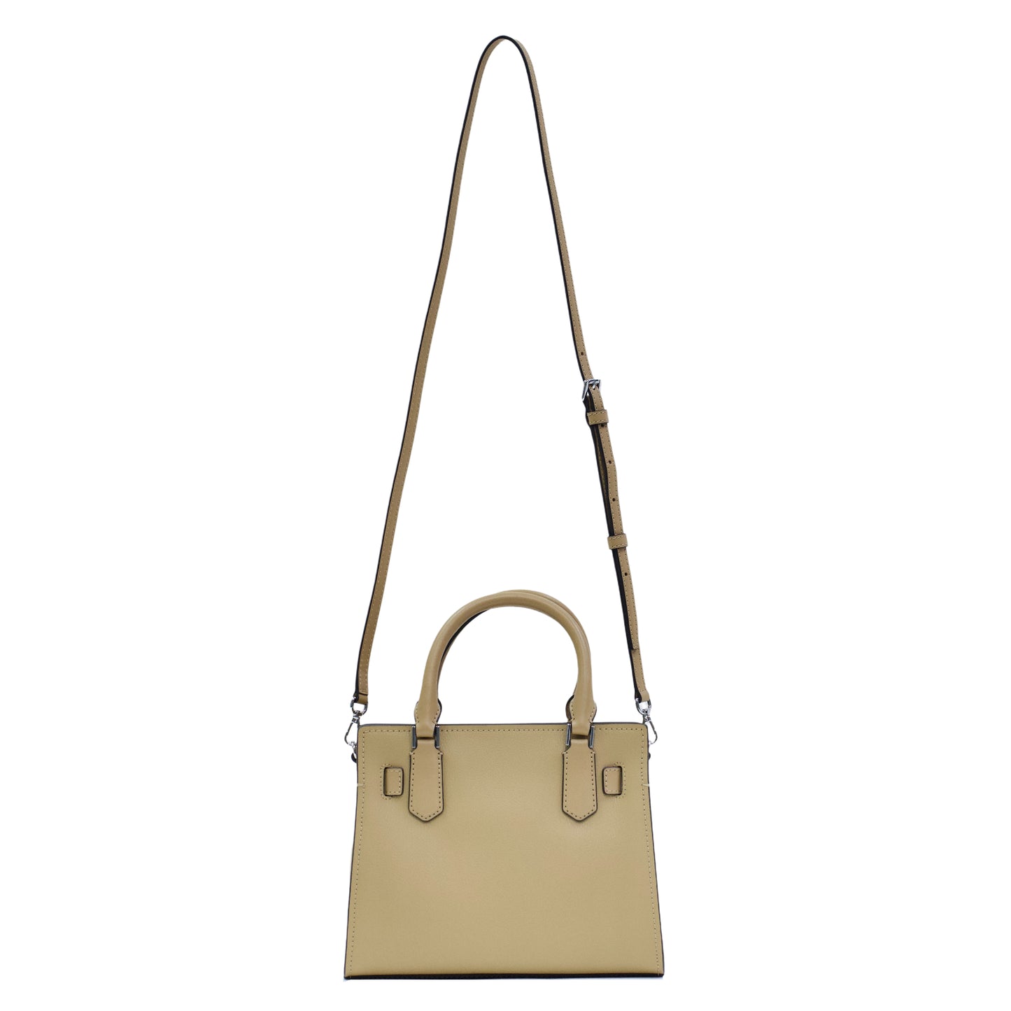 MICHAEL KORS 35S3SHMS1L HAMILTON SM SATCHEL LEATHER PEANUT