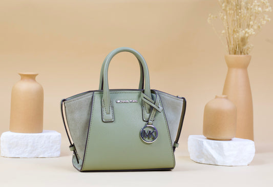 MICHAEL KORS 35F4S4VC0L AVRIL XS SATCHEL CROSSBODY-THYME