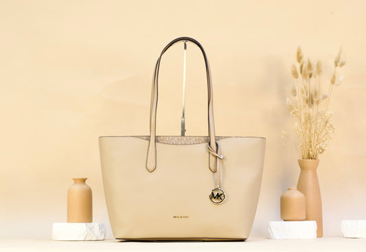 MICHAEL KORS 35F5G4XT3I ARDEN LARGE TZ TOTE CAMEL