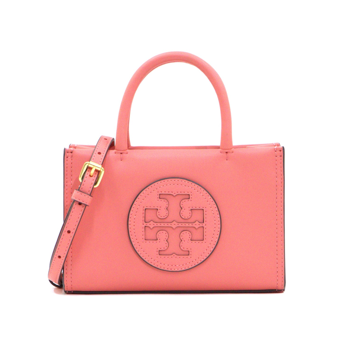TORY BURCH 145613 ELLA BIO MINI TOTE CORAL CRUSH