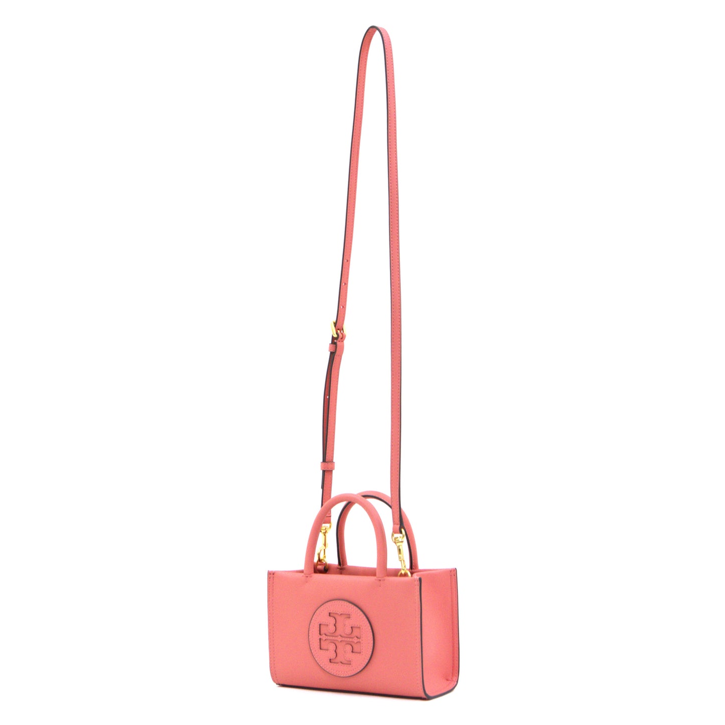TORY BURCH 145613 ELLA BIO MINI TOTE CORAL CRUSH
