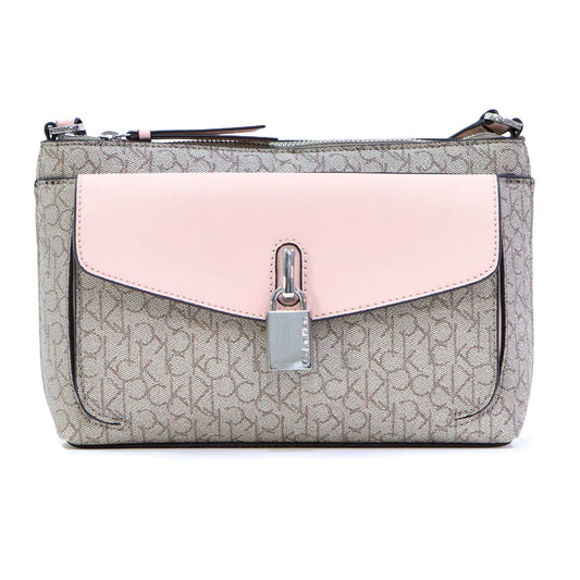 CALVIN KLEIN H2DEJLH3 CROSSBODY PINK/MULTI