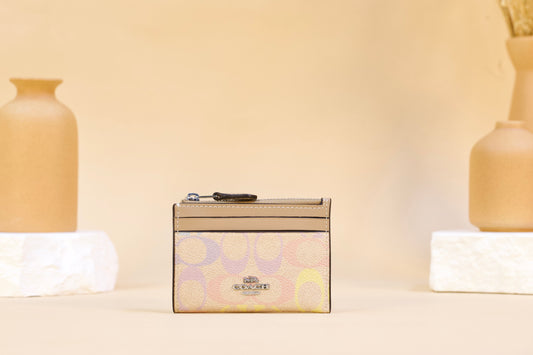 COACH CDF92 MINI ID CC RAINBOW SAND MULTI