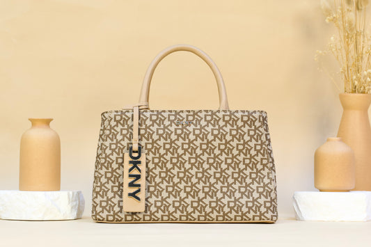 DKNY R54DJP05 AZALEA SATCHEL BROWN