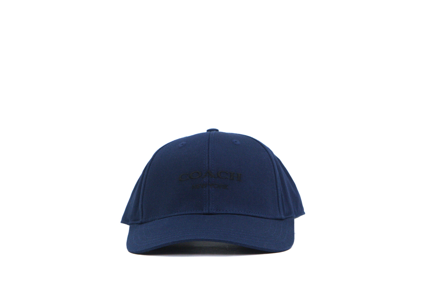 COACH CAA64 EMBROIDED BASEBALL HAT NAVY M/L