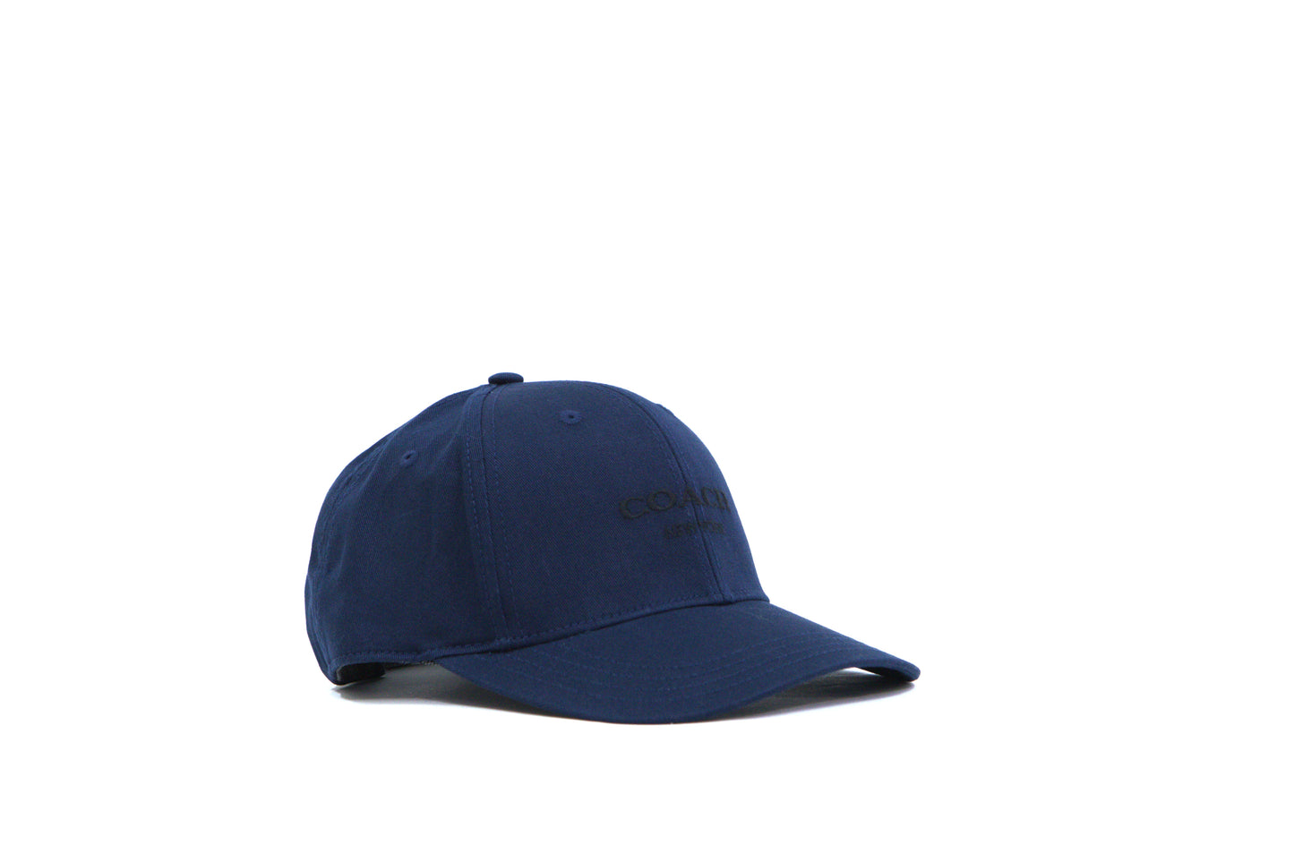 COACH CAA64 EMBROIDED BASEBALL HAT NAVY M/L