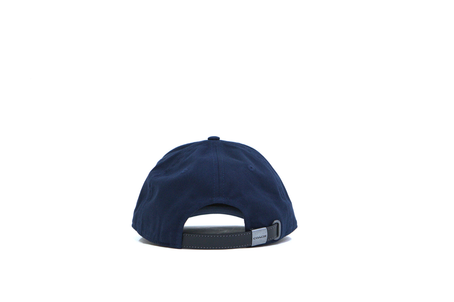 COACH CAA64 EMBROIDED BASEBALL HAT NAVY M/L