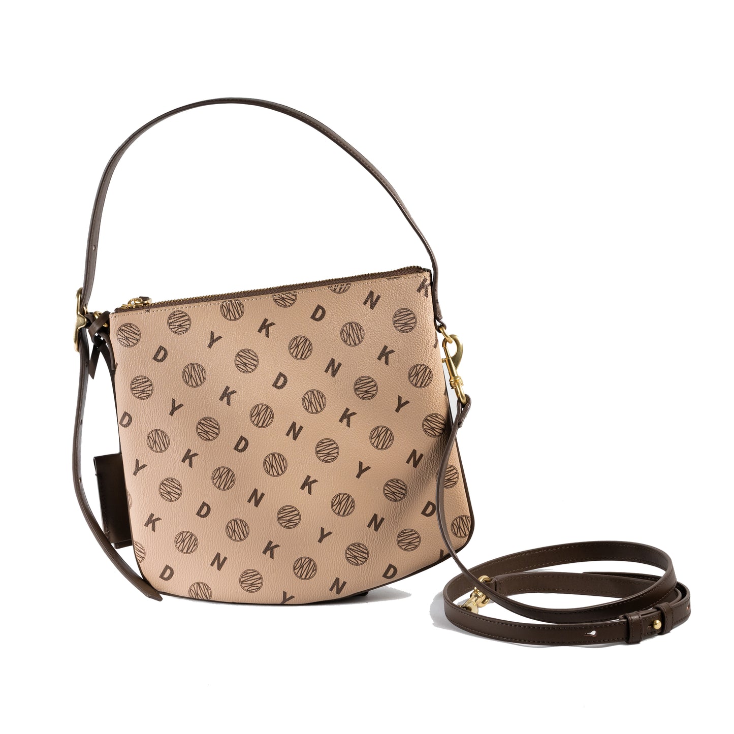 DKNY The Medium Logo Optimist Shoulder Bag