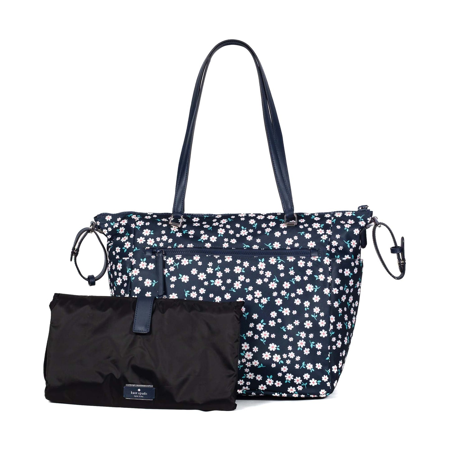 Kate Spade - Jae The Little Fleurette Toss Baby Daiper Tote - Blue Multi - NA