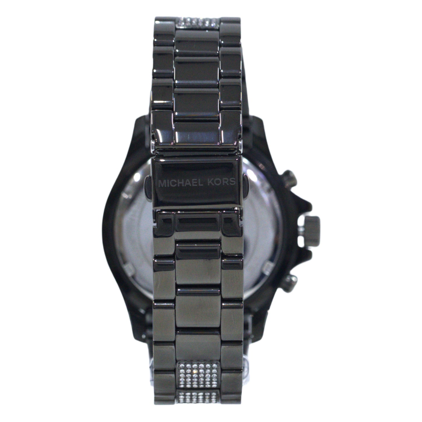 Michael Kors Everest Chronograph Quartz Crystal Black Dial Ladies Watch - MK6974