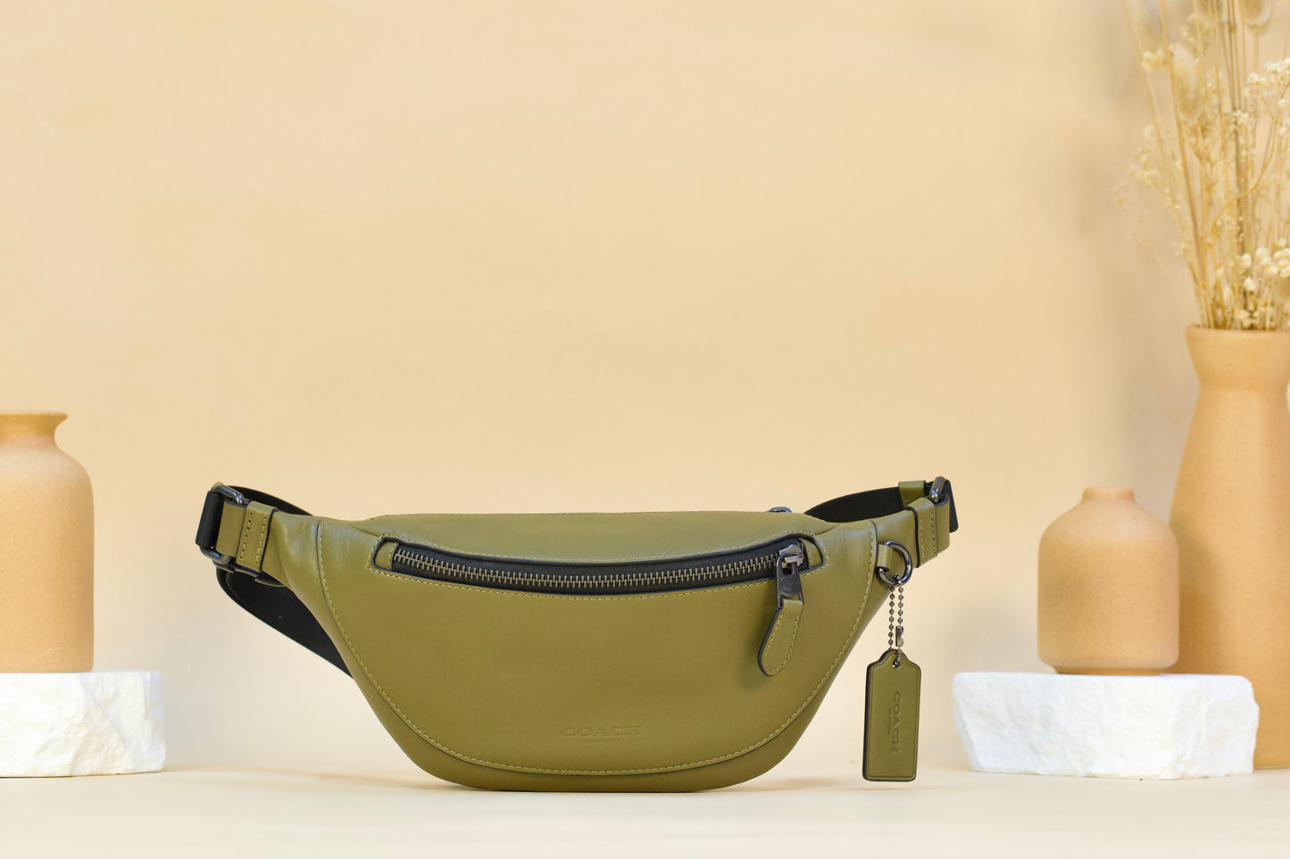 COACH CBI29 WRN MINI BB SMGR LTH GREEN