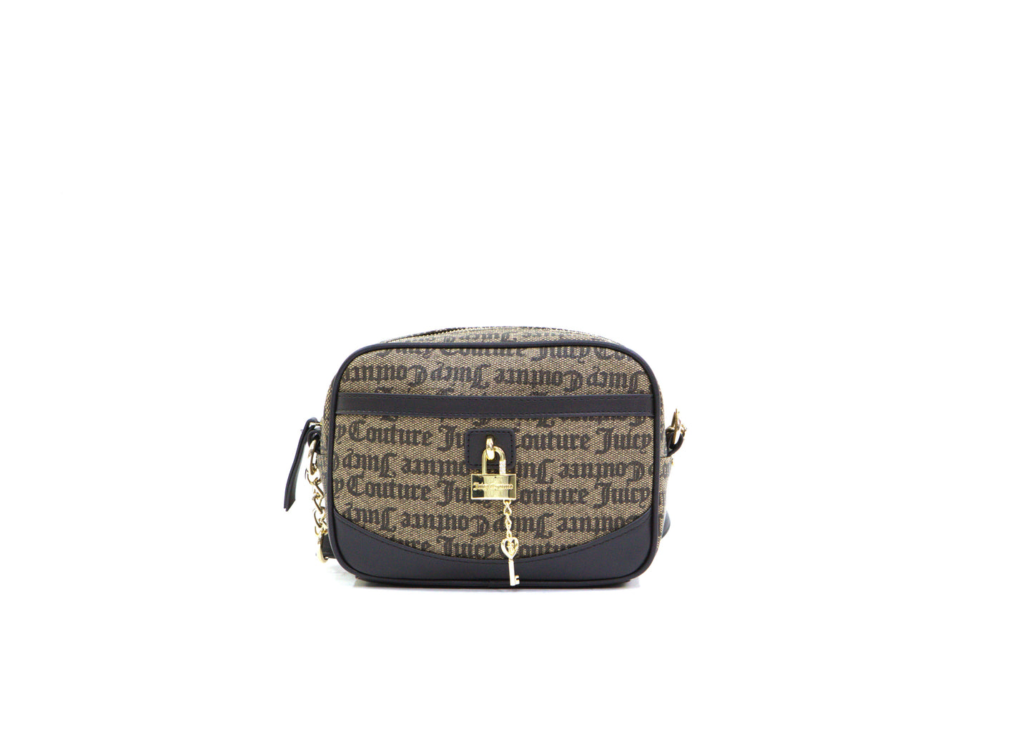 JUICY COUTURE 11JCCL2JC EASTSIDE WESTSIDE CAMERA CROSSBODY TAUPE/DARK BROWN