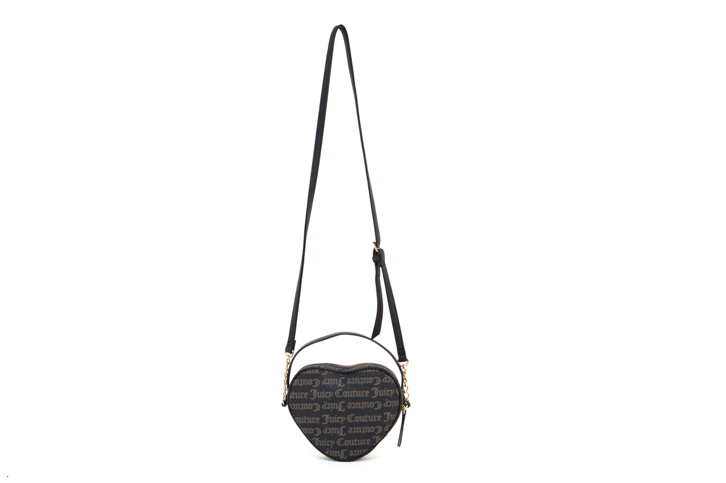 JUICY COUTURE 11JCCYNJC-GDB LOVE NEVER DIES HEART XBODY BLACK TAUPE/COOL RED