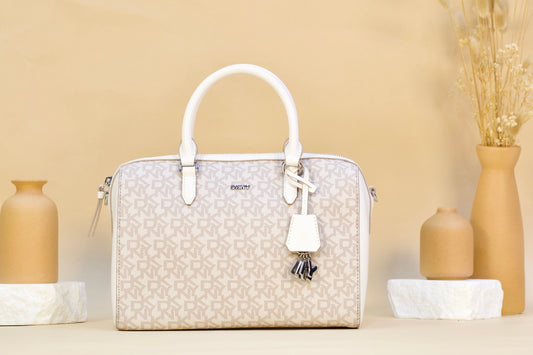 DKNY R54DJT39 PAIGE MD DUFFLE TAUPE