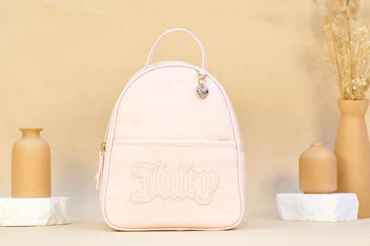 JUICY COUTURE 11JCCMTJC-JHB UPGRADE U MEDIUM BACKPACK POWDER BLUSH