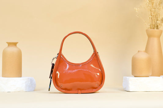 COACH CQ832 ERGO PATENT DEEP ORANGE
