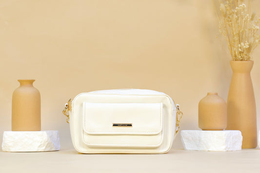 ANNE KLEIN AKH5019 CAMERA CROSSBODY WHITE