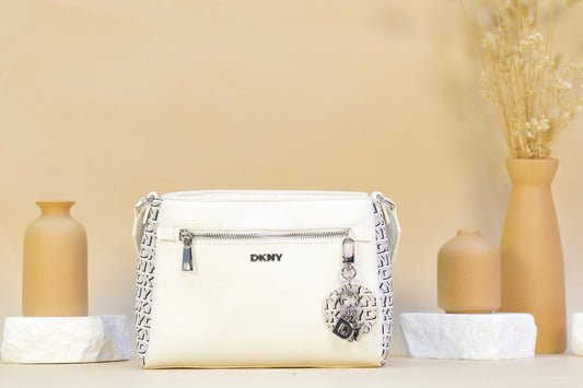 DKNY R54EYF22 MADDY CROSSBODY WHITE 700948891868