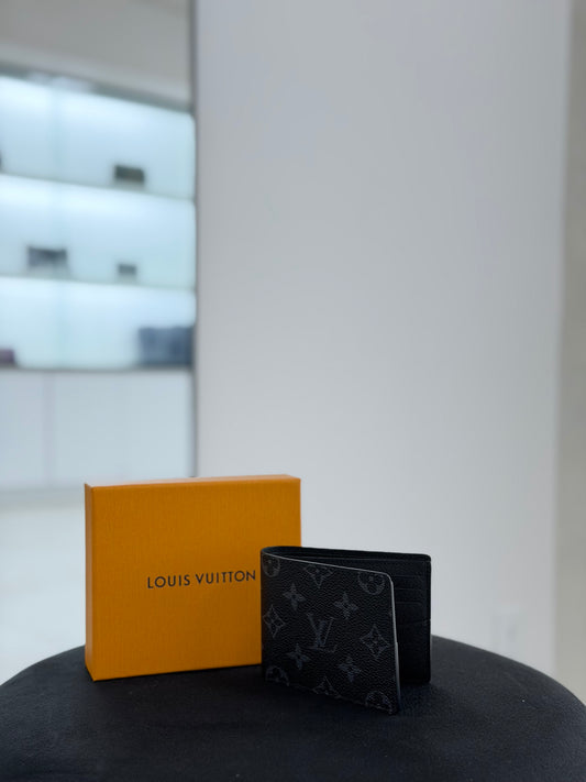 Louis Vuitton Monogram Eclipse wallet in Black