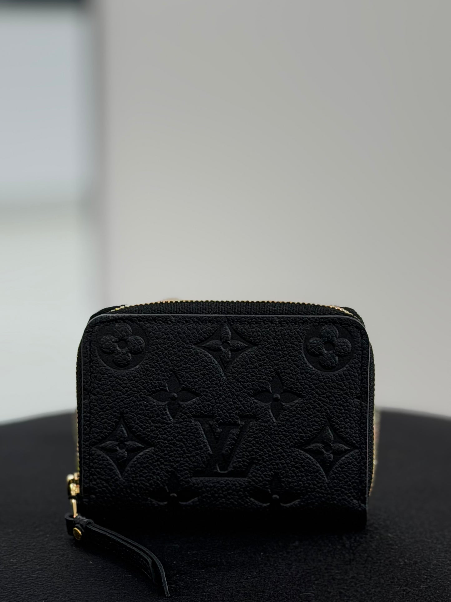 Louis Vuitton Zippy Coin Purse Black