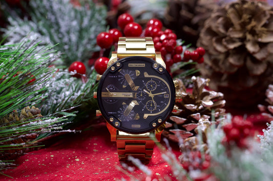 Diesel Men's Mr. Daddy 2.0 Watch DZ7333 - Gold