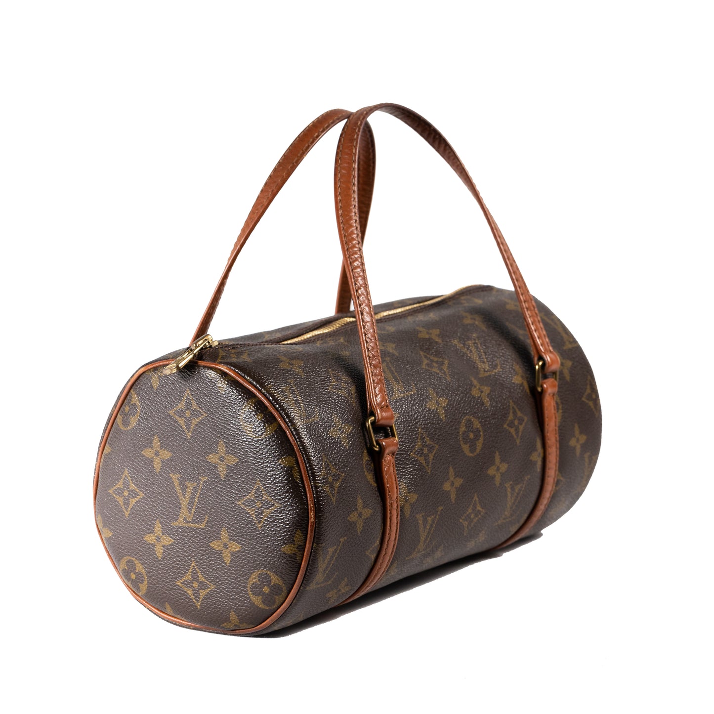 Louis Vuitton Brown Monogram Canvas Papillon 26 Shoulder Bag - Pre loved