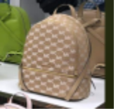 MK BACKPACK CANVAS BROWN