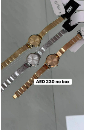 DKNY WATCH ROSEGOLD