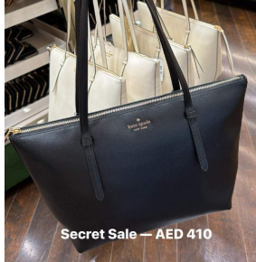 Kate Spade New York All Day Zip Shoulder Tote Black