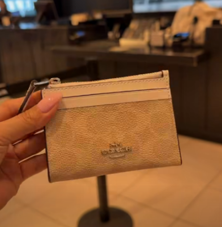 COACH CARD WALLET BIEGE