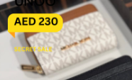 Michael Kors Small Jet Set zip-around card case Vanilla