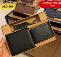 COACH WALLET BLACK