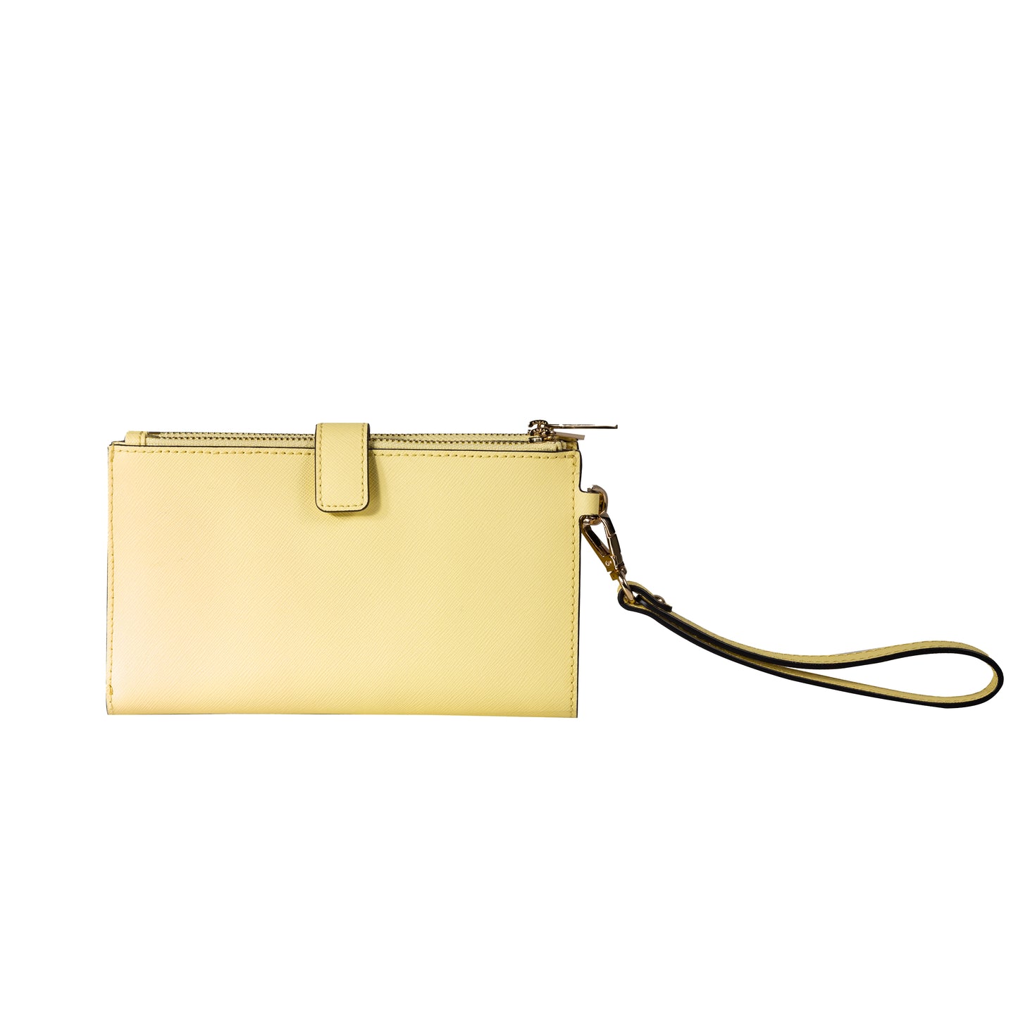 MICHAEL KORS JET SET TRAVEL 35F8GTVW0L BUTTERCUP DOUBLE ZIPPED WRISTLET