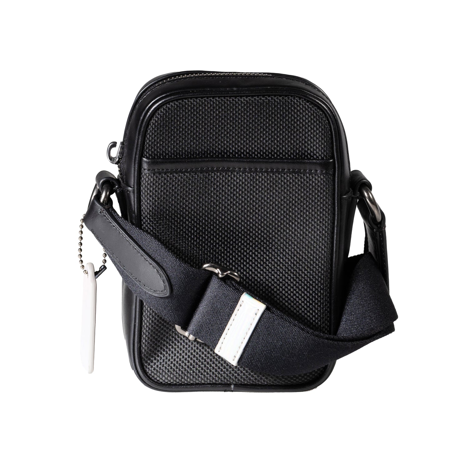 Coach Men's Black Shoulder Terrain Reflective Crossbody Bag - Black