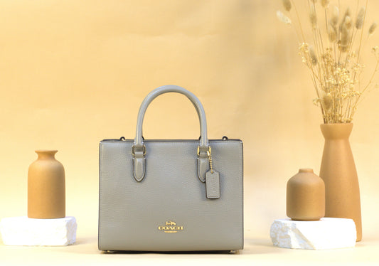 COACH CY668 MAGGIE SMALL TOTE DOVE GREY