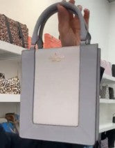 KATE SPADE TOTE GRAY