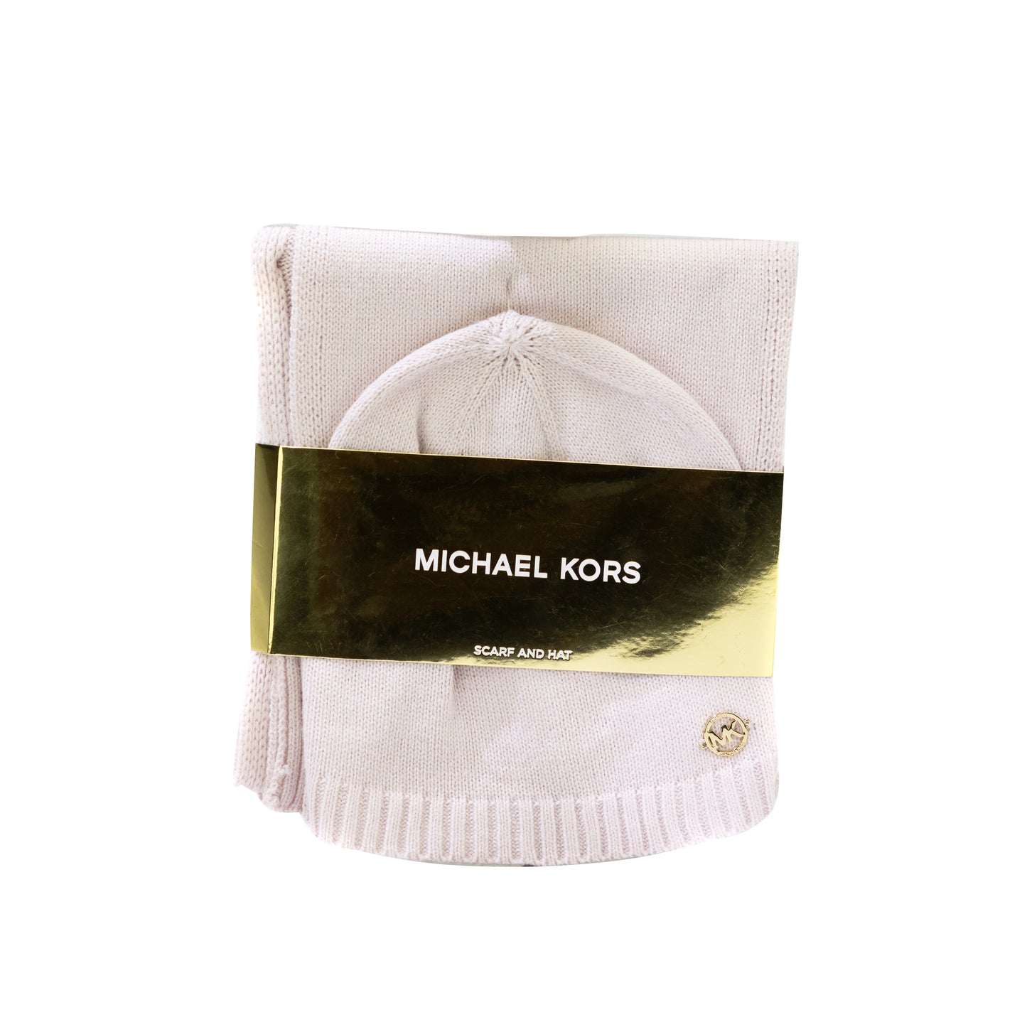 MICHAEL KORS 539227C 650 PINK SCARF HAT SET