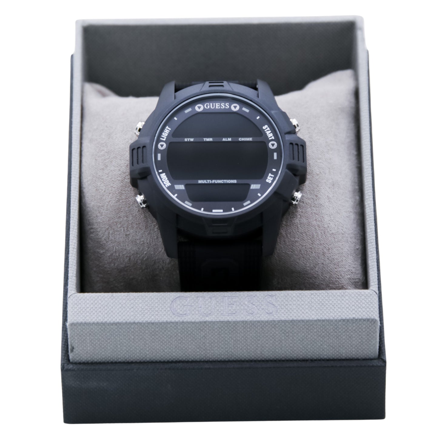 Guess Charge Men's Alarm Black Digital Dial Quartz Watch - W1299G1 - 91661507069